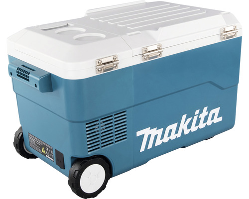 Glacière chauffante/réfrigérante mobile sans fil Makita DCW180Z, sans batterie ni chargeur