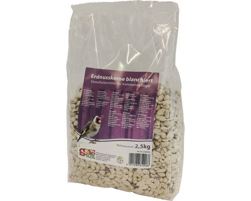 Nourriture d'hiver pour oiseaux graines de cacahuètes 2.5 kg