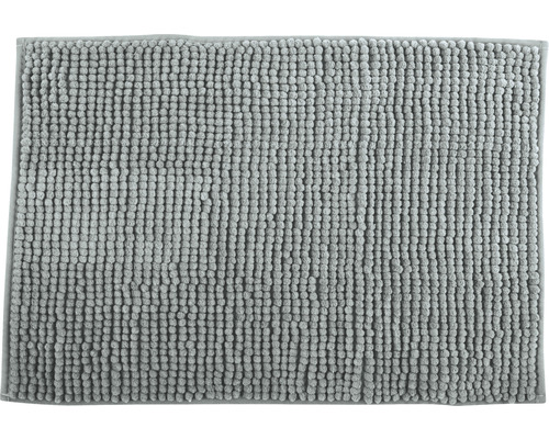 Tapis de bain MSV CHENILLE 50 cm x 80 cm light grey
