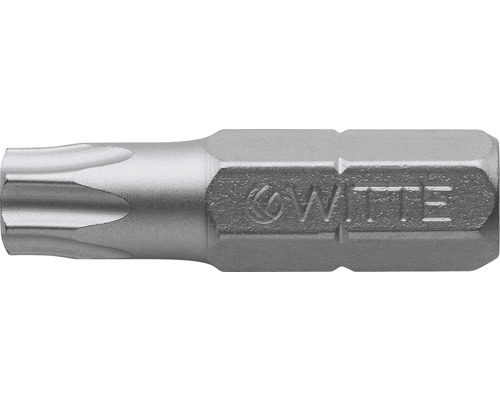Embout acier inox Witte ¼" 25 mm Torx T 10-0