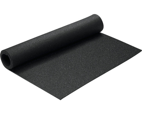 Paillasson en caoutchouc tapis de couloir en caoutchouc noir 60x120 cm