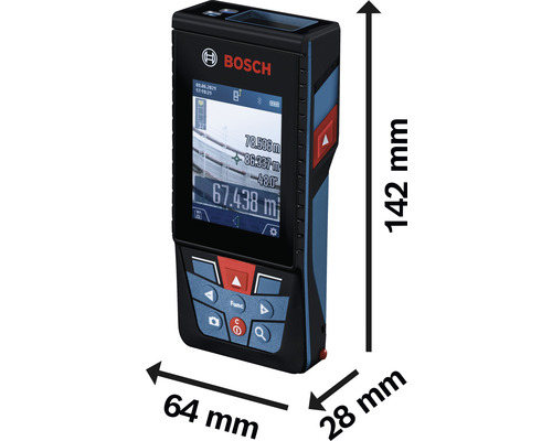 Télémètre laser Bosch Professional GLM 150-27 C - Plage de mesure 150 m
