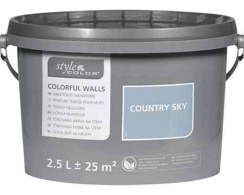 Peinture mur et plafond StyleColor country sky 2,5 l