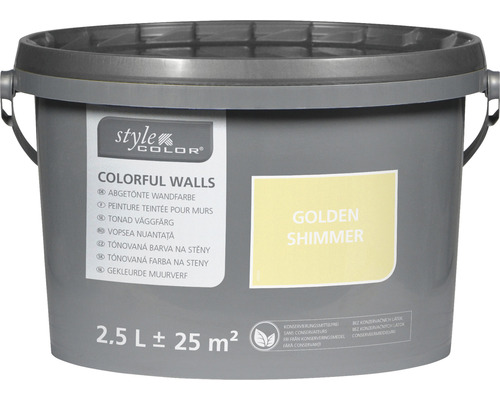 Peinture mur et plafond StyleColor golden shimmer 2,5 l