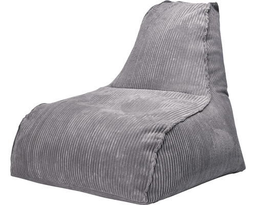 Pouf Sitting Point fauteuil Jazz Shara anthracite 70x80x70 cm