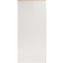 Rideau de porte perles en bois Dehli 90x200 cm-thumb-1