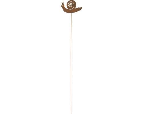 Tuteur décoratif escargot h 115 cm
