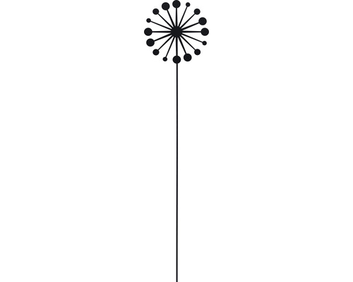 Tuteur décoratif Lafiora fleur version 1 h 115 cm noir