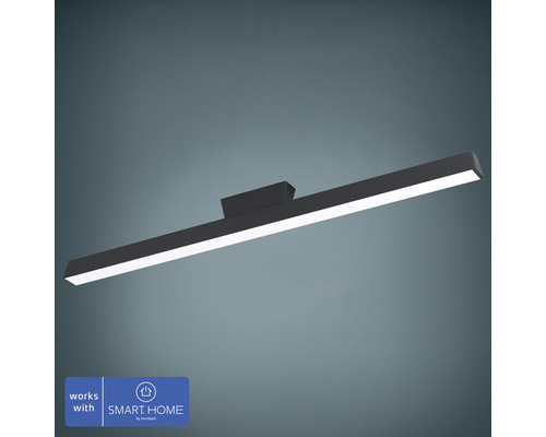 LED Smart Light Deckenleuchte zigbee Bluetooth 16W 4800 lm CCT einstellbare weißtöne + RGB Farbwechsel 65x1055x120 mm schwarz LED Smart Light Deckenleuchte zigbee Bluetooth 16W 4800 lm CCT einstellbare weißtöne + RGB Farbwechsel 65x1055x120 mm schwarz