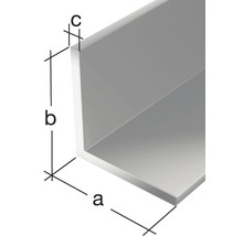 Profilé d'angle alu argent 20x20x1,5 mm, 2 m-thumb-1