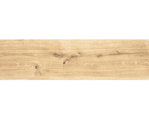 Carrelage sol et mur en grès cérame fin New Sandwood beige 17 x 62 x 0,8 cm