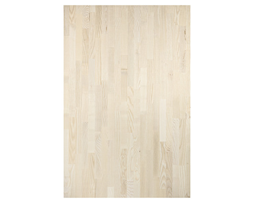 Panneau de bois lamellé-collé frêne blanc 2000x400x18 mm