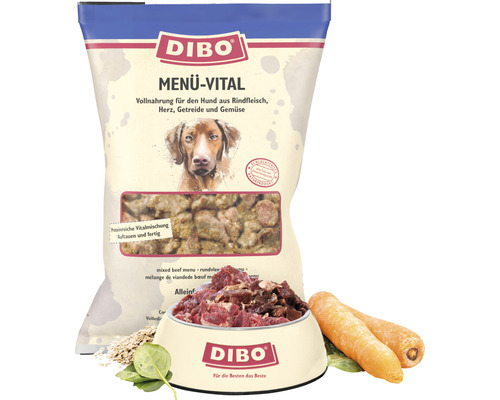 Aliment complet DIBO® menu Vital 2 kg surgelé