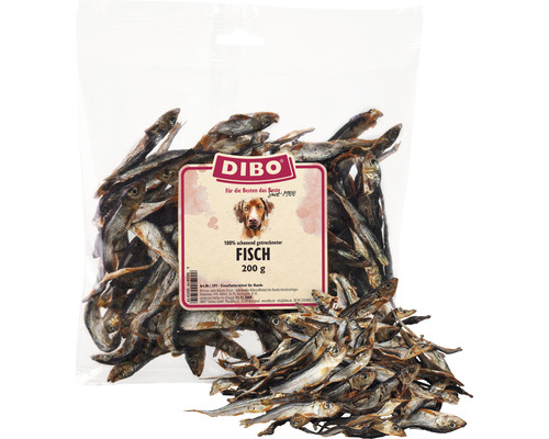 Hundesnack DIBO® Fisch, getrocknet 200 g