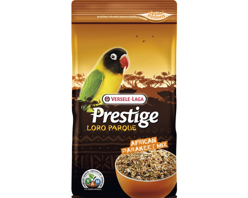 Nourriture pour oiseaux VERSELE-LAGA Prestige Loro Parque African Parakeet Mix 1 kg pour grosses perruches africaines, inséparables et perroquets nains