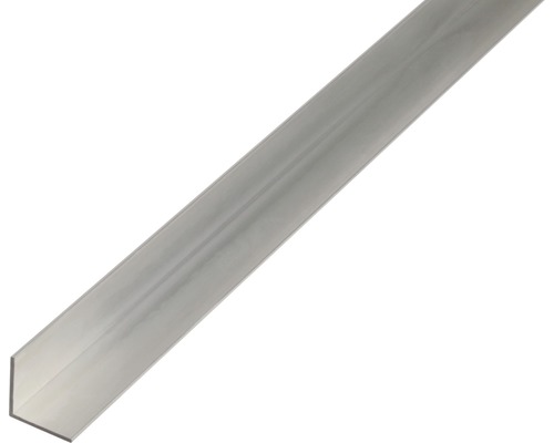 Profilé d’angle en aluminium argenté 15x15x1 mm, 2 m