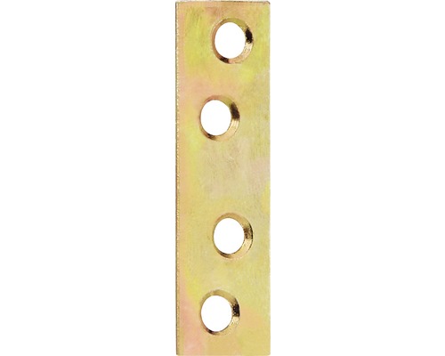 Flachverbinder 50 x 15 mm, galv. gelb verzinkt