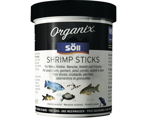 Bâtonnets Söll Organix Shrimp Sticks 130 ml