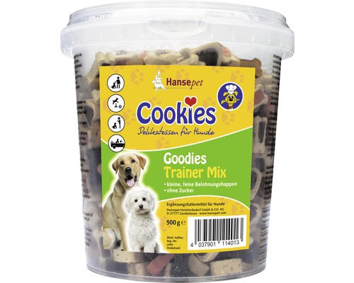 Friandises pour chiens Cookies Goodies Trainer Mix, 500 g