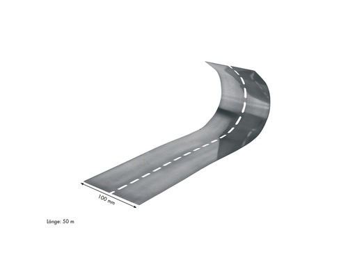Profilé d'angle Knauf flexible 100 x 0,6 mm longueur : 50 m