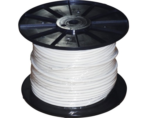Câble coaxial 75 dB blanc, marchandise au mètre sur mesure disponible dans votre magasin Hornbach