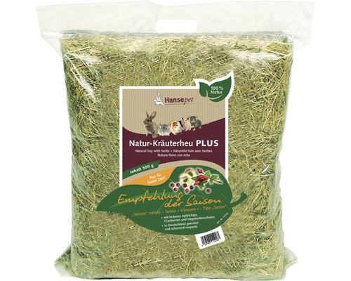 Hansepet foin d'herbes naturelles saison 500 g