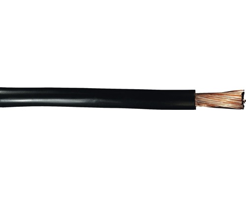Fil de câblage souple H07 V-K 1G10 mm² noir, marchandise au mètre sur mesure disponible dans votre magasin Hornbach