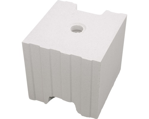 Brique silico-calcaire perforée KS Ratio bloc 8DF 248 x 240 x 238 mm 12-1.4