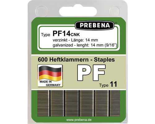 Agrafes Prebena type PF14CNK-B 1200 pcs-0