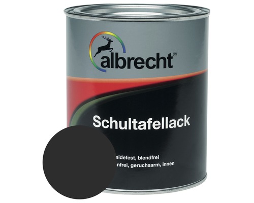 Albrecht laque tableau noir peinture pour tableau, noir 375 ml