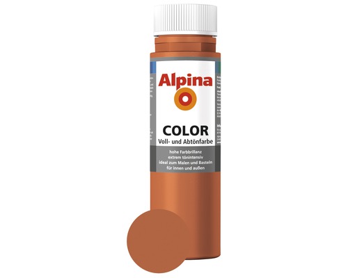 Alpina Voll- und Abtönfarbe Italien Red 250 ml