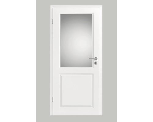 Porte intérieure Pertura Pila 03 blanc (semblable à RAL 9010) 86,0x198,5 cm gauche avec découpe GR (sans vitrage)