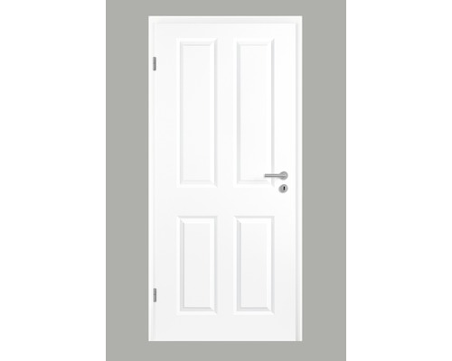 Porte intérieure Pertura Pila 04 laque blanche (semblable à RAL 9010) 86,0x198,5 cm gauche-0