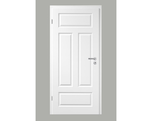 Porte intérieure Pertura Pila 04Q laque blanche (semblable à RAL 9010) 86,0x198,5 cm gauche