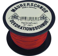 Corde de maçon rouge Ø 2,0 mm, 200 m-thumb-0