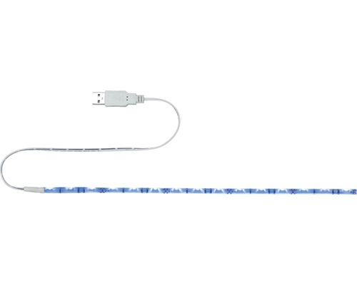 Bande LED USB 300 mm bleu 5V