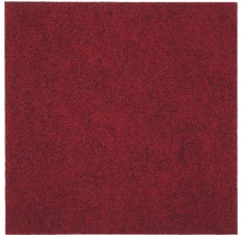 Dalle de moquette Rex rouge 50 x 50 cm-thumb-0