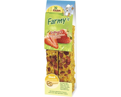 Nourriture pour rongeurs JR Farmy's fraise 160 g