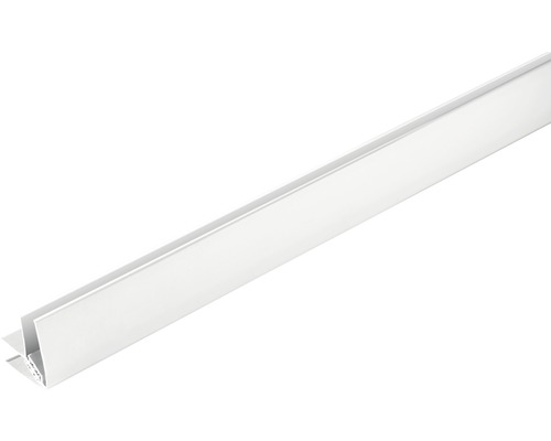 Moulures de coin intérieur/extérieur en PVC clipsable blanc 2600 x 20 mm