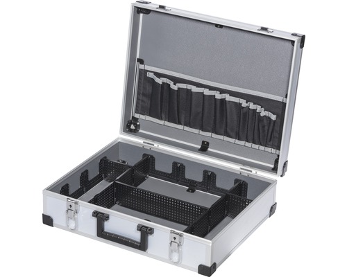 Boîte à outils en aluminium 440x360x145 mm