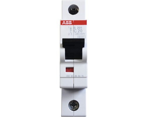 Disjoncteur ABB S201-C20 20A C 1 pôle