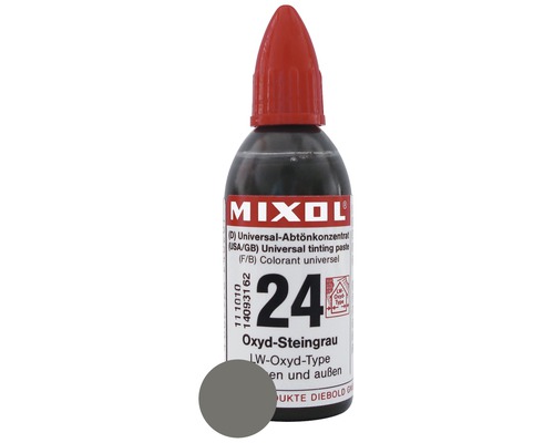 Concentré de coloration Mixol 24 Oxyde gris pierre 20 ml