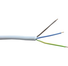 Câble électrique gainé NYM-J 5 x 4 mm² 20 m Anneau pour pose fixe Câble d'alimentation NYM-J 5 x 4 mm² pour pièces humides 25 m ou 50 m 5 m 5 m 10 m
