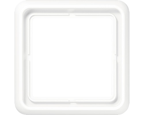 Plaque d'interrupteur simple Jung CD 581 WW blanc alpin CD