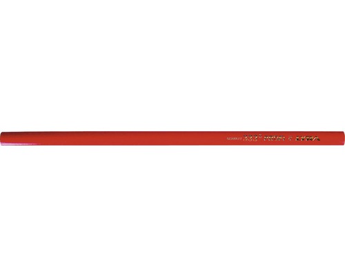 Crayon de charpentier Lyra rouge 240 mm