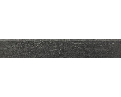 Plinthe Cliff noir 9.5x60 cm