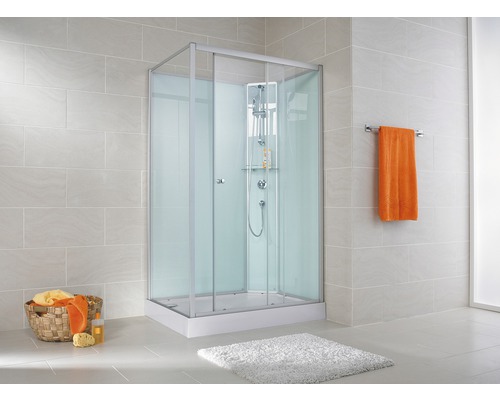 Cabine de douche spa Schulte Ibiza enfichage à droite 800x1200 mm