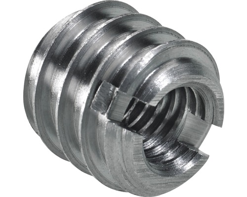 Manchon rotatif en acier à filetage M6/10 mm, 100 pièces