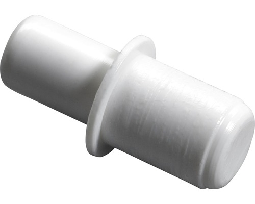 Regalbodenträger Kunststoff weiß Ø 5/6 mm 100 Stück-0