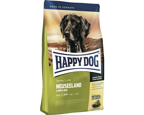 Hundefutter trocken HAPPY DOG Neuseeland 12,5 kg